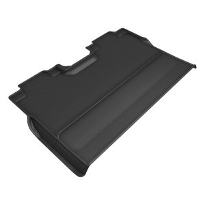 Ford F-250 Crew Cab Floor Mats - Rear - 3D MAXpider - Kagu - Black - `15-`26 Ford F-250 Crew Cab Floor Mats - Rear - 3D MAXpider - Kagu - Black - `15-`26
